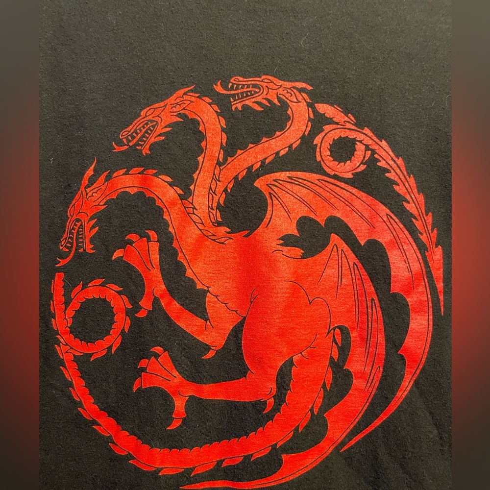 Game of Thrones black T-shirt size extra small